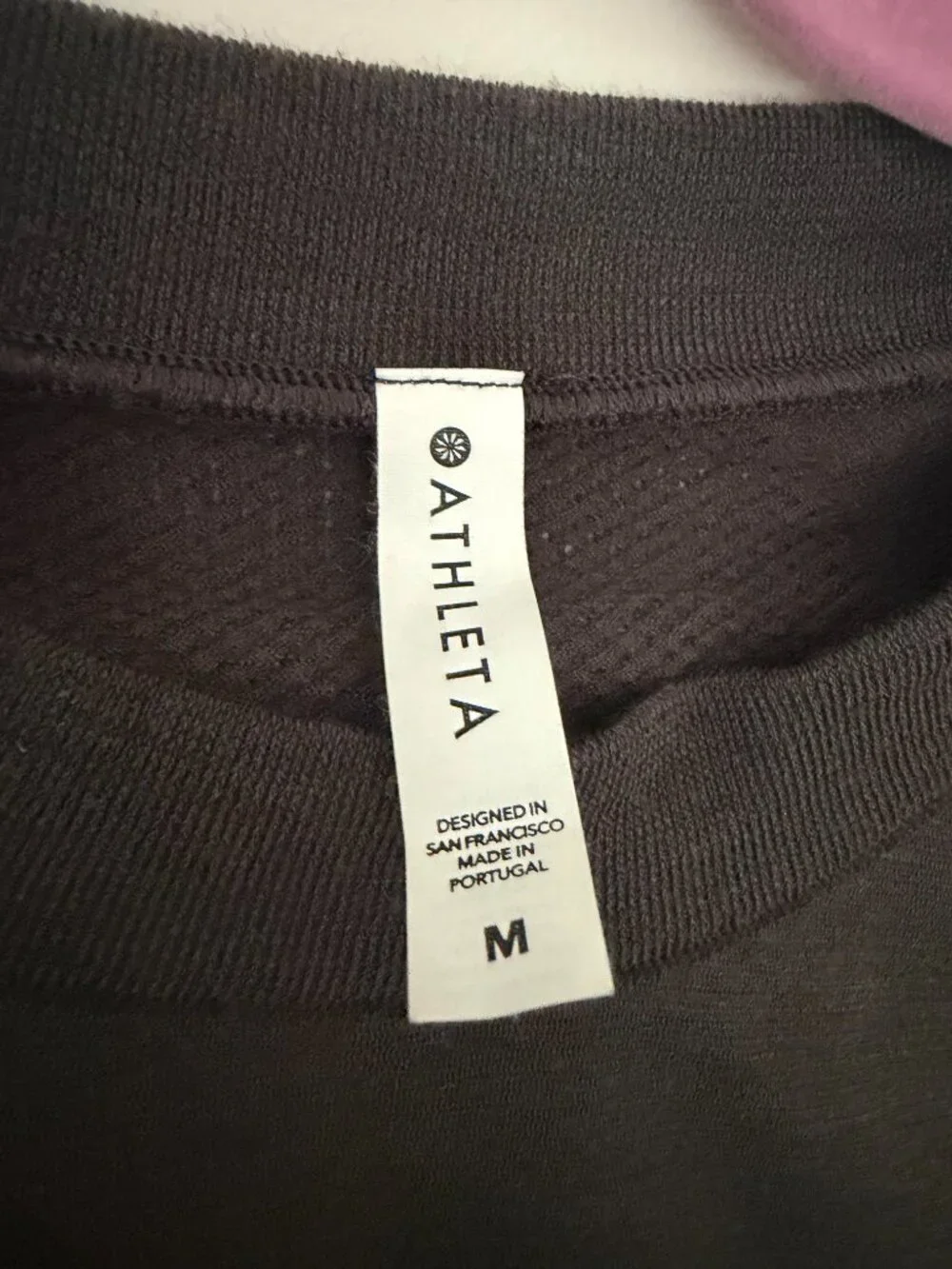 Athleta Foresthill Ascent Top Hiking - Wool Blend - Brown Grey - Medium